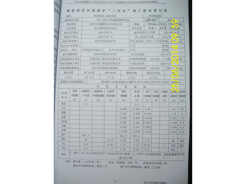 檢測報(bào)告